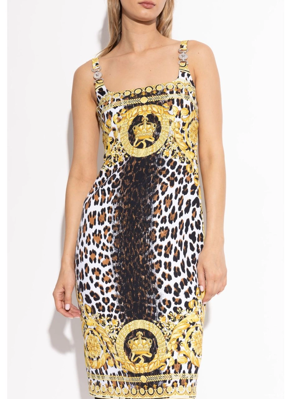 Cheap Versace dress Women Medusa-printed 0418